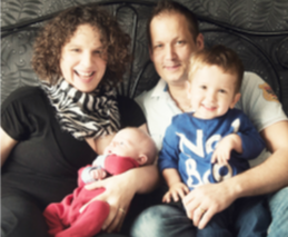 Hypnobirthing client Kelly - 'A great support for any couple wanting to use hypnobirthing before and during labour'